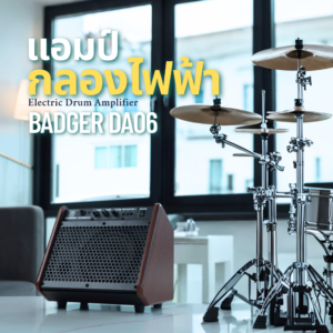 แอมป์กลองไฟฟ้า Badger DA06