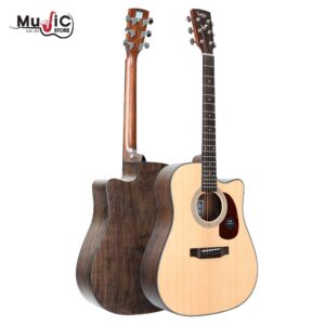 กีต้าร์โปร่ง SAGA SF800C ( Solid Top ) ขนาด 41 นิ้