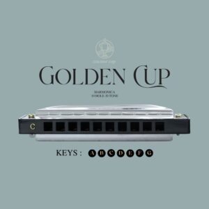 เมาท์ออแกน Golden Cup JH-1020 ( Red )