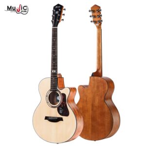 กีต้าร์โปร่ง Mantic GT1AC BK ( ขนาด 40 นิ้ว )