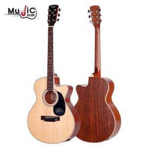 กีต้าร์โปร่ง SAGA SA700C ( Solid Top ) ขนาด 40 นิ้