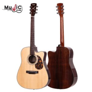 กีตาร์โปร่ง SAGA รุ่น D20C ( Solid Top ) Acoustic
