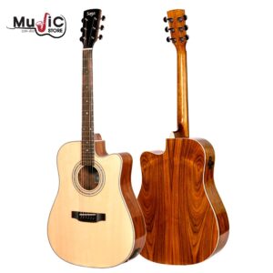 กีตาร์โปร่งไฟฟ้า SAGA รุ่น SF850CE ( Solid Top )