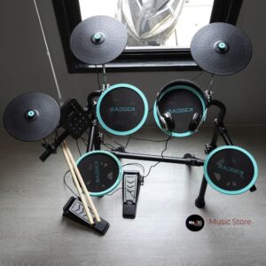 ใหม่ล่าสุด!! BADGER รุ่น DX-01 กลองไฟฟ้าหนังมุ้ง