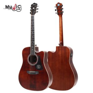 กีต้าร์โปร่งไฟฟ้า Mantic AG10SCE ( Solid Top ) ขนา