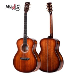 กีตาร์โปร่ง SAGA K1-GN Acoustic Guitar ( All Solid