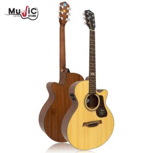 กีต้าร์โปร่งไฟฟ้า Mantic GT10ACE ( Solid Top )