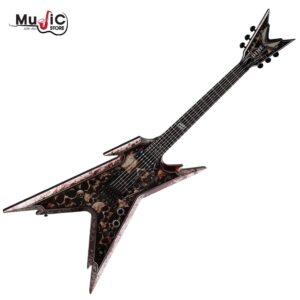 กีต้าร์ไฟฟ้า Dean Dimebag Razorback - Skullz w/Cas
