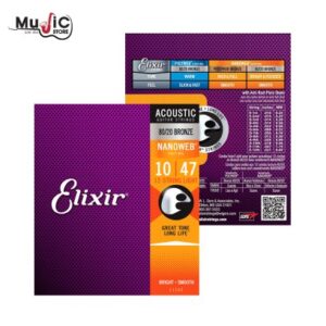 สายกีตาร์โปร่ง 12สาย Elixir 11152