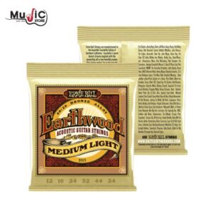 สายกีต้าร์โปร่ง Ernie Ball 2003 Earthwood Medium Light .012-.054