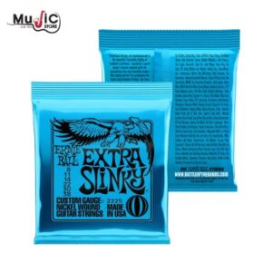 สายกีต้าร์ไฟฟ้า Ernie Ball 2225 Extra Slinky .008-.038