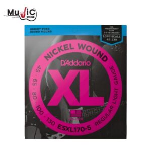สายเบส D’Addario EXL170-5 5-String Nickel Wound
