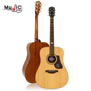 กีต้าร์โปร่ง Mantic GT-10D Solid Top สี Natural