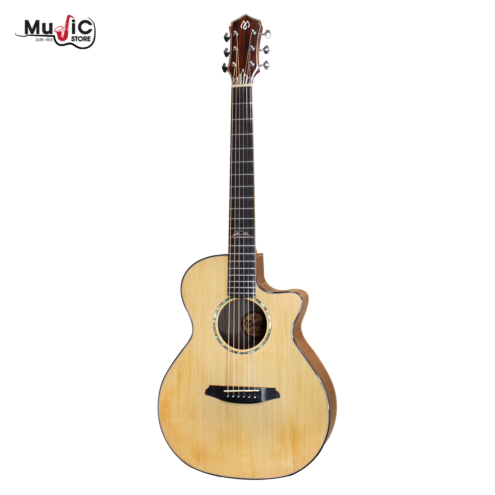 กีต้าร์โปร่ง Mollo M-31 ( Solid Top )