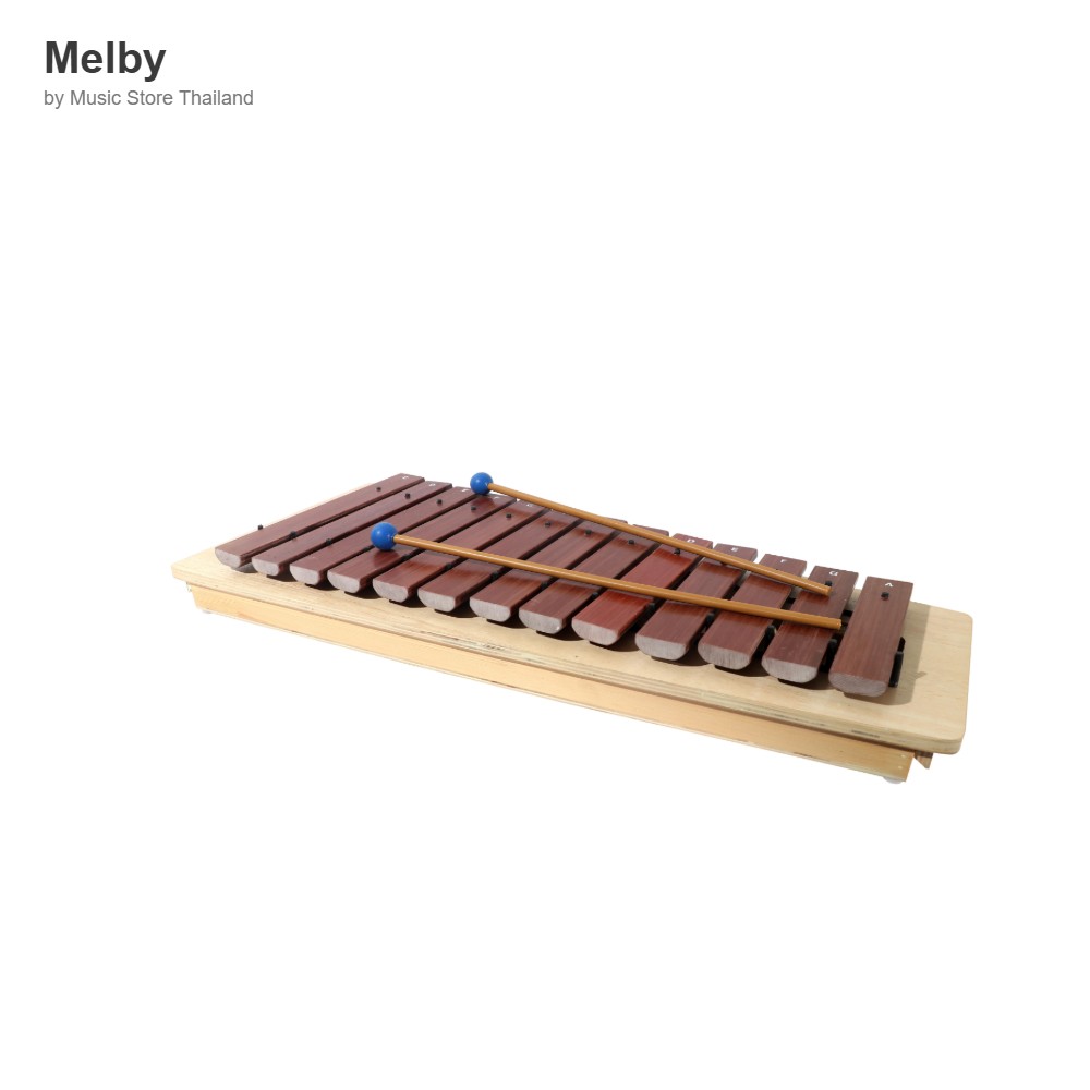 Melby ไซโลโฟนเบสแบบออร์ฟ กล่องเสียงไม้