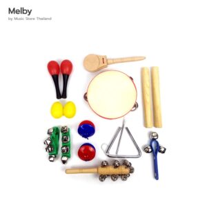 Melby ชุดเครื่องเคาะจังหวะเด็ก 10 ชิ้น