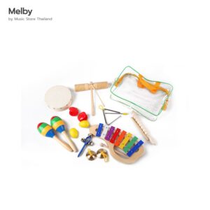 Melby ชุดเครื่องเคาะจังหวะเด็ก 10 ชิ้น พร้อมกล่อง