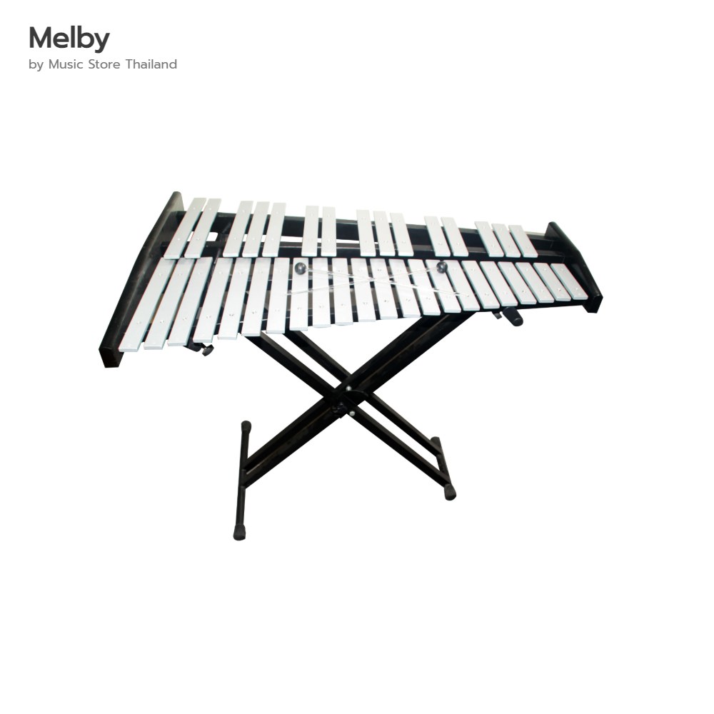Melby เมทัลโลโฟน (กล็อกเคนสปีล) 37 คีย์ พร้อมขาตั้งและกระเป๋า
