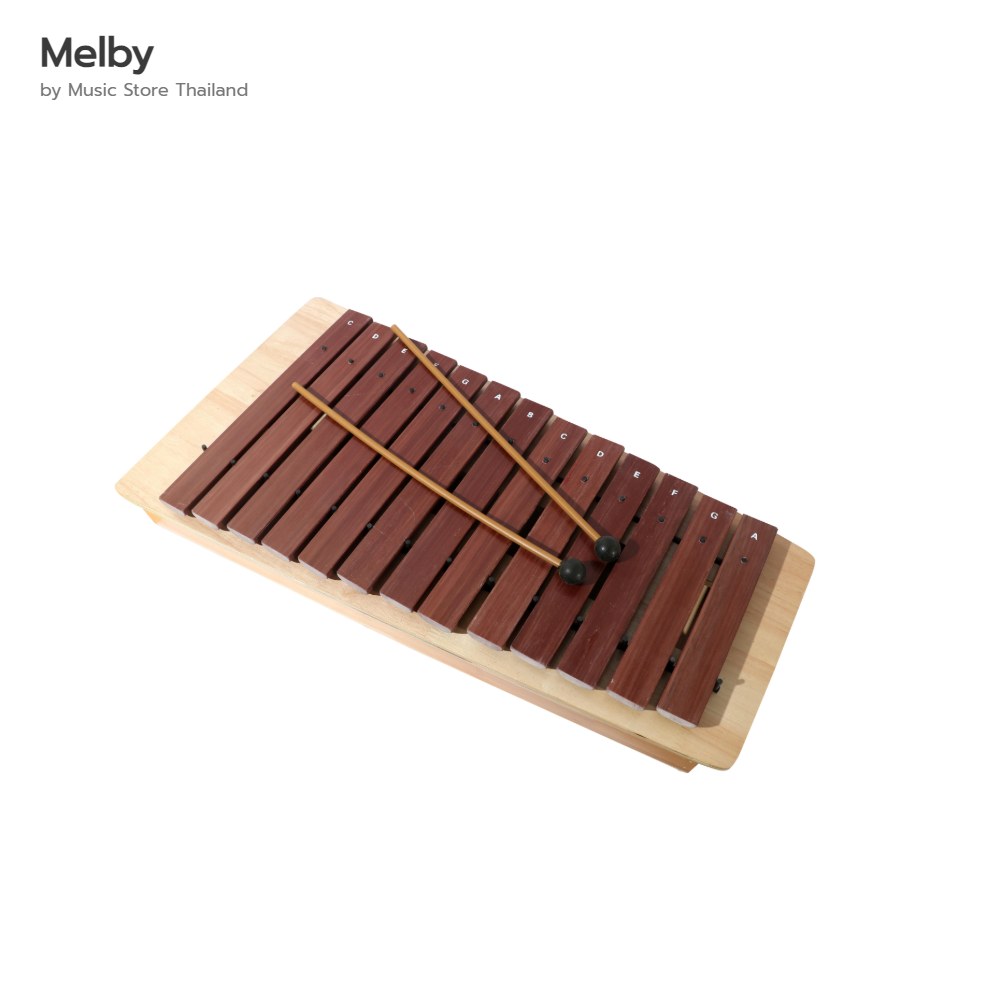 Melby ไซโลโฟนเบสแบบออร์ฟ ขนาดใหญ่ กล่องเสียงไม้